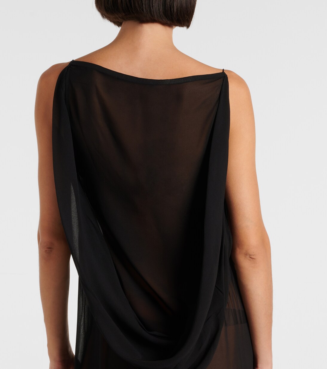 Robe longue The Ameno en soie mélangée | Jacquemus