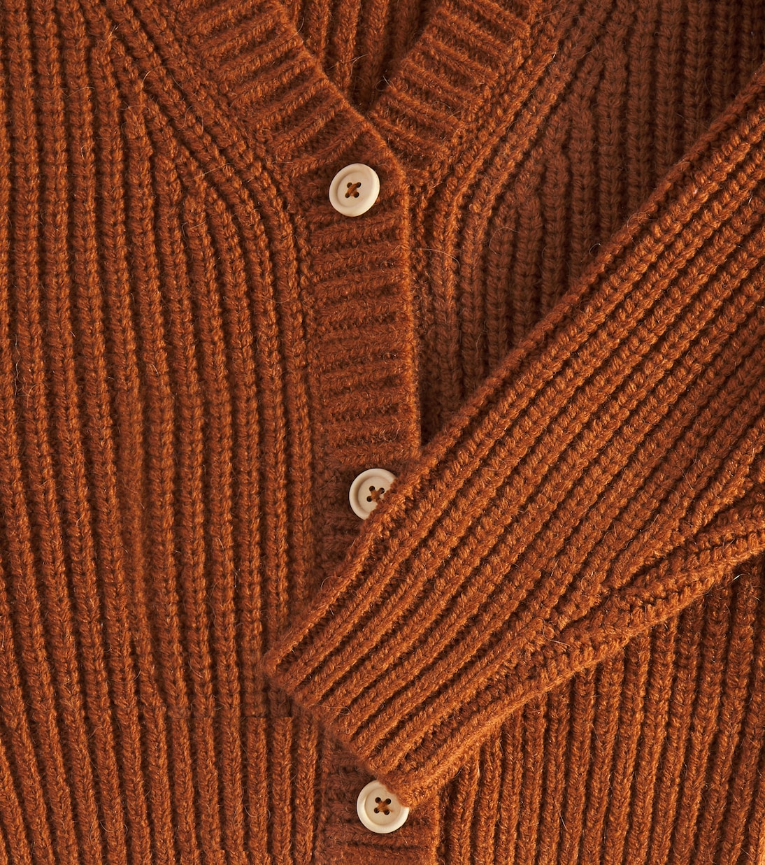 Cardigan Greta aus Rippstrick | C'era Una Volta