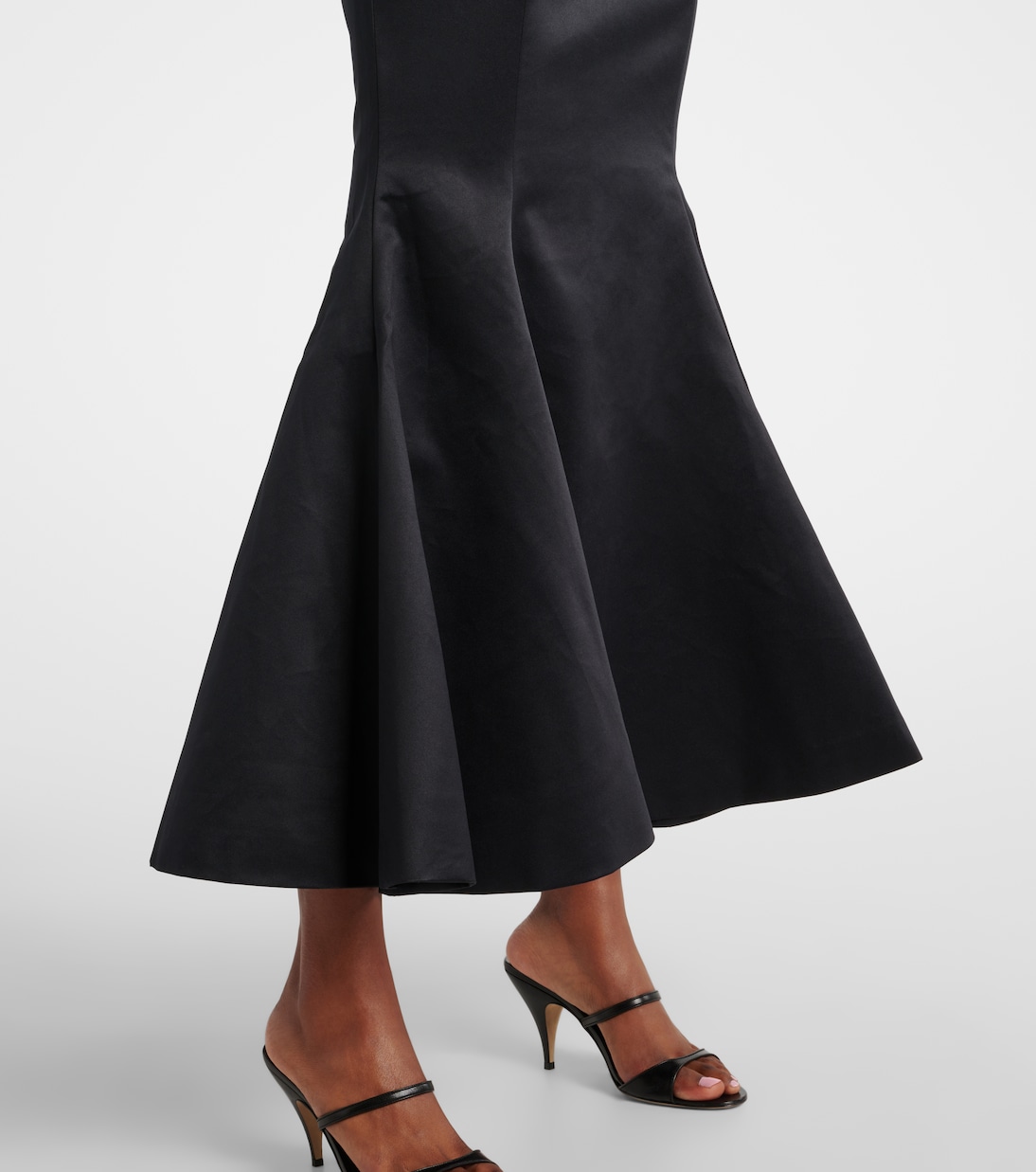 Midirock Burgeon aus Satin | Entire Studios