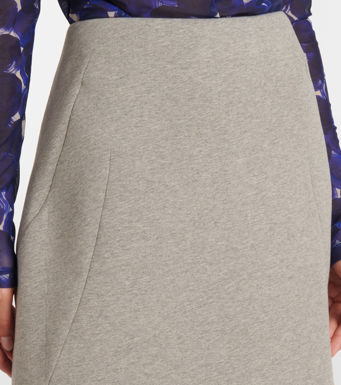 Midirock aus einem Baumwollgemisch | Dries Van Noten