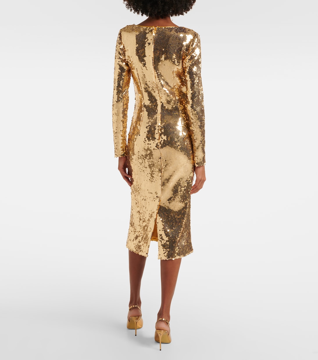 Sequined midi dress | Dolce&Gabbana