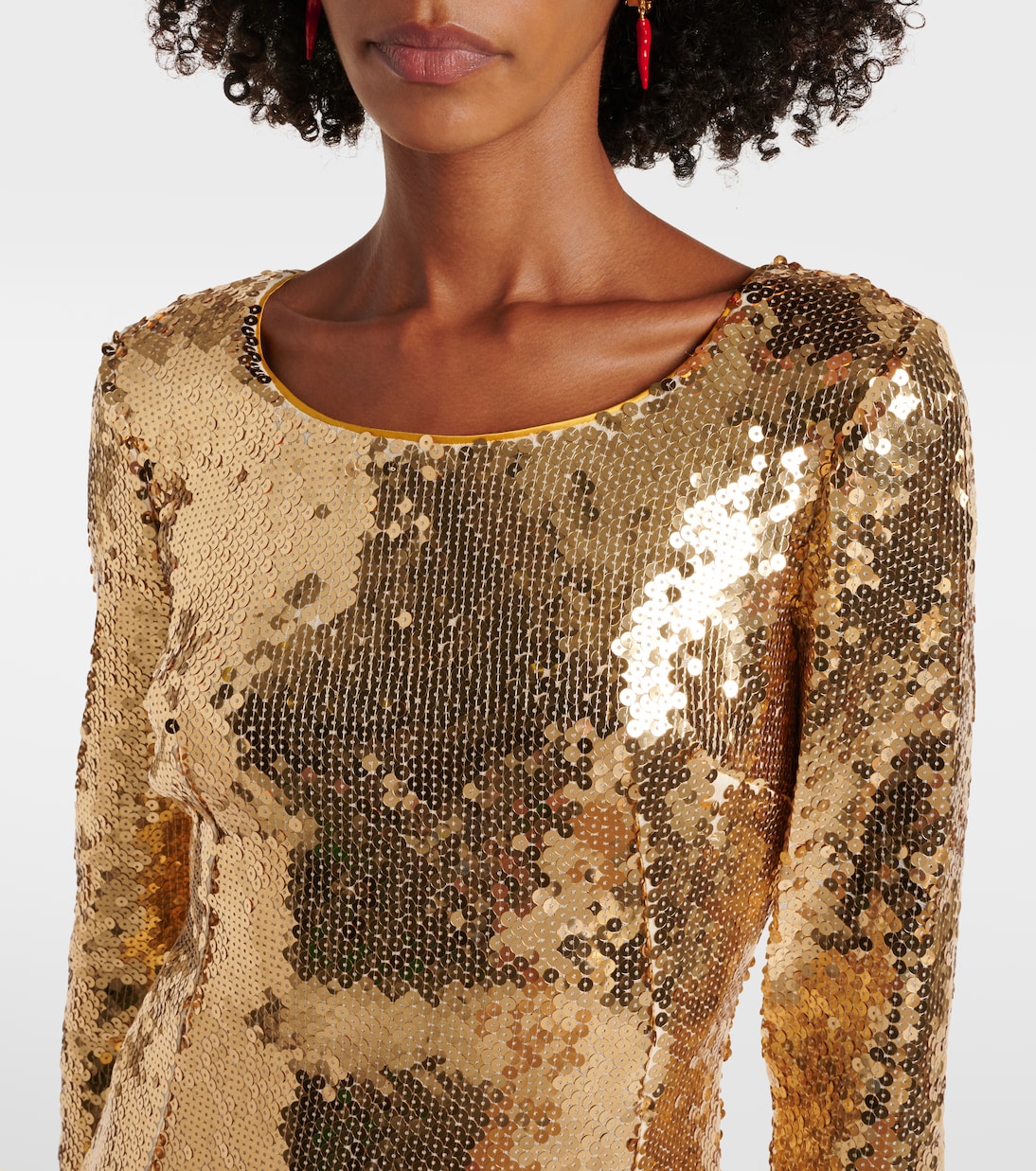 Sequined midi dress | Dolce&Gabbana