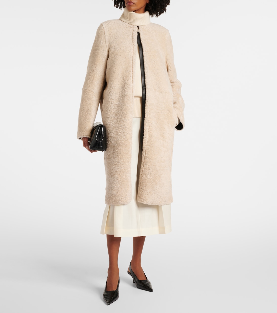 Shearling coat  | Toteme