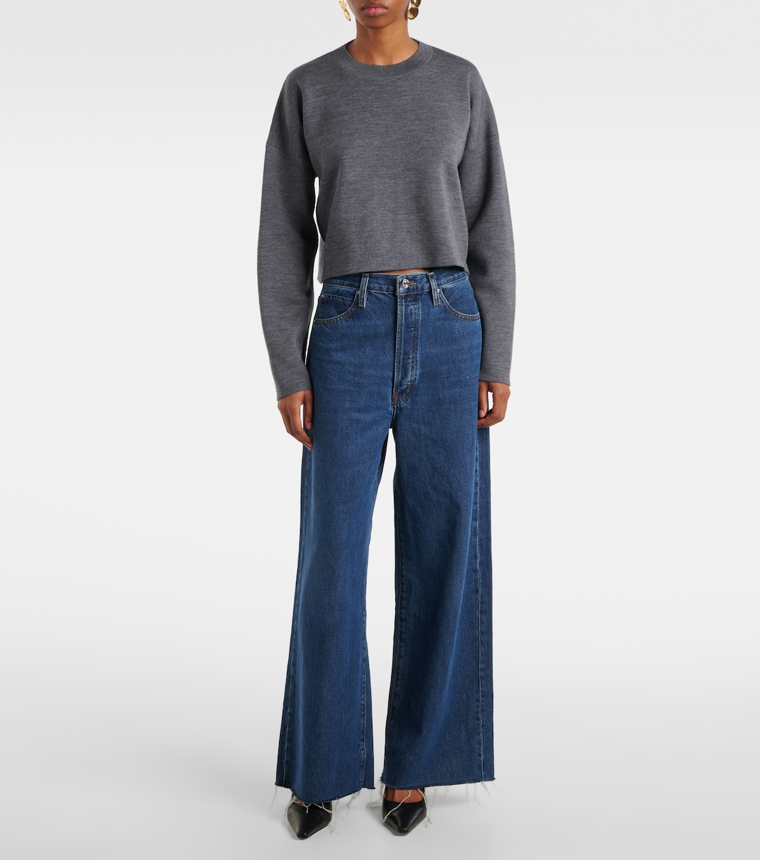 Wide-Leg Jeans Le Low Baggy | Frame