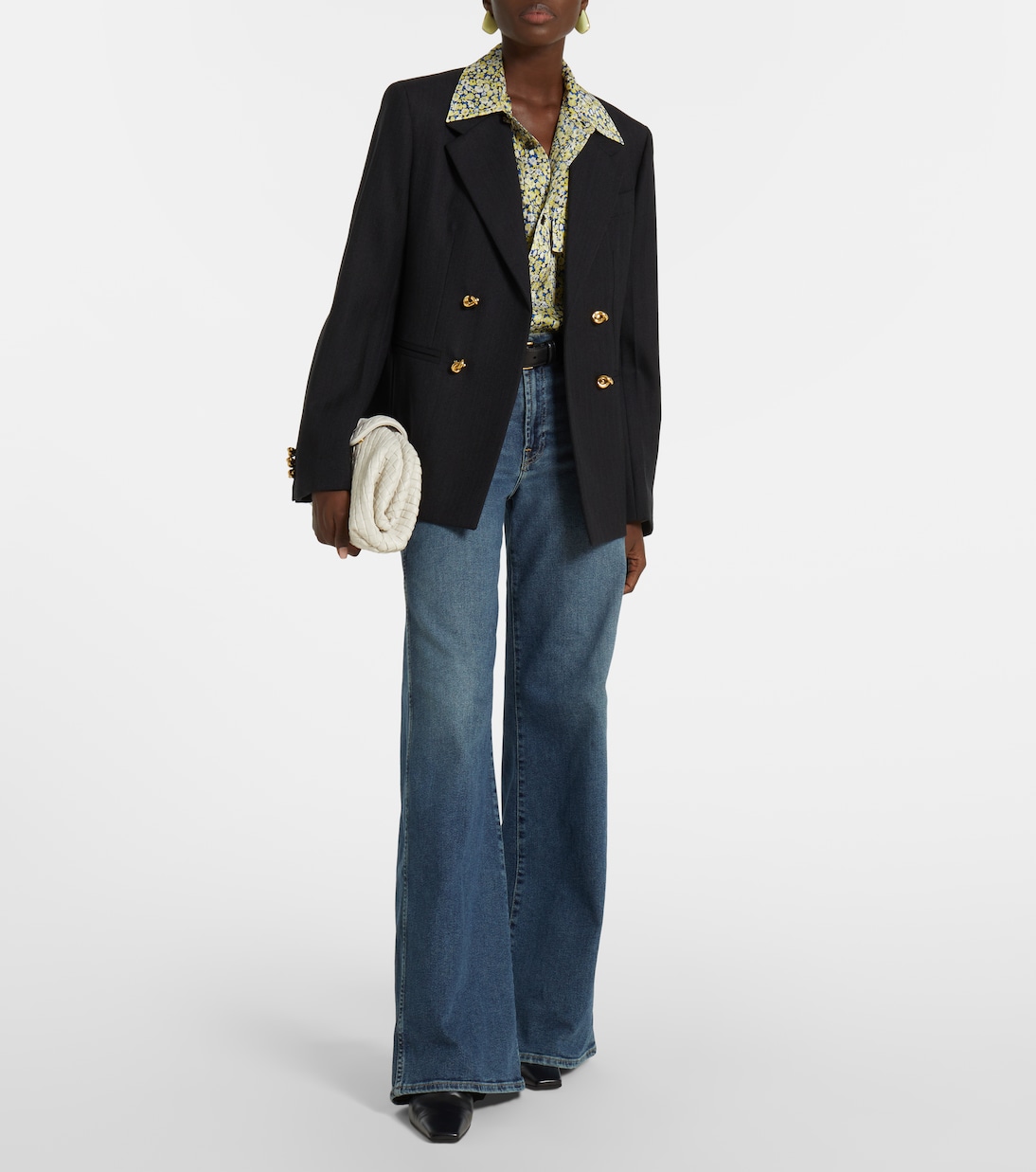 High-Rise Wide-Leg Jeans Luxe Vintage | 7 For All Mankind