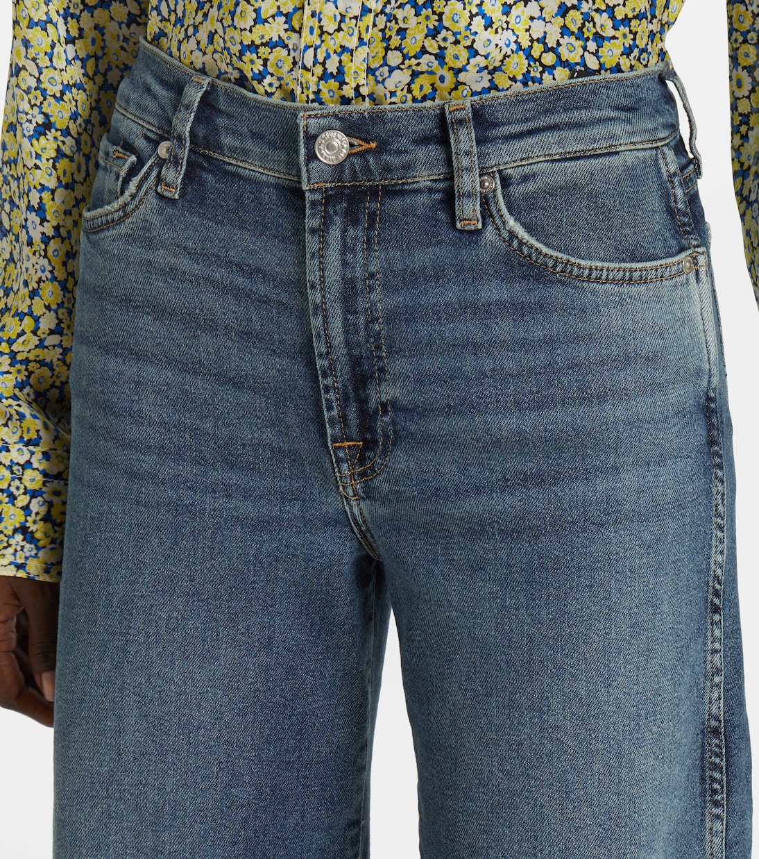 High-Rise Wide-Leg Jeans Luxe Vintage | 7 For All Mankind