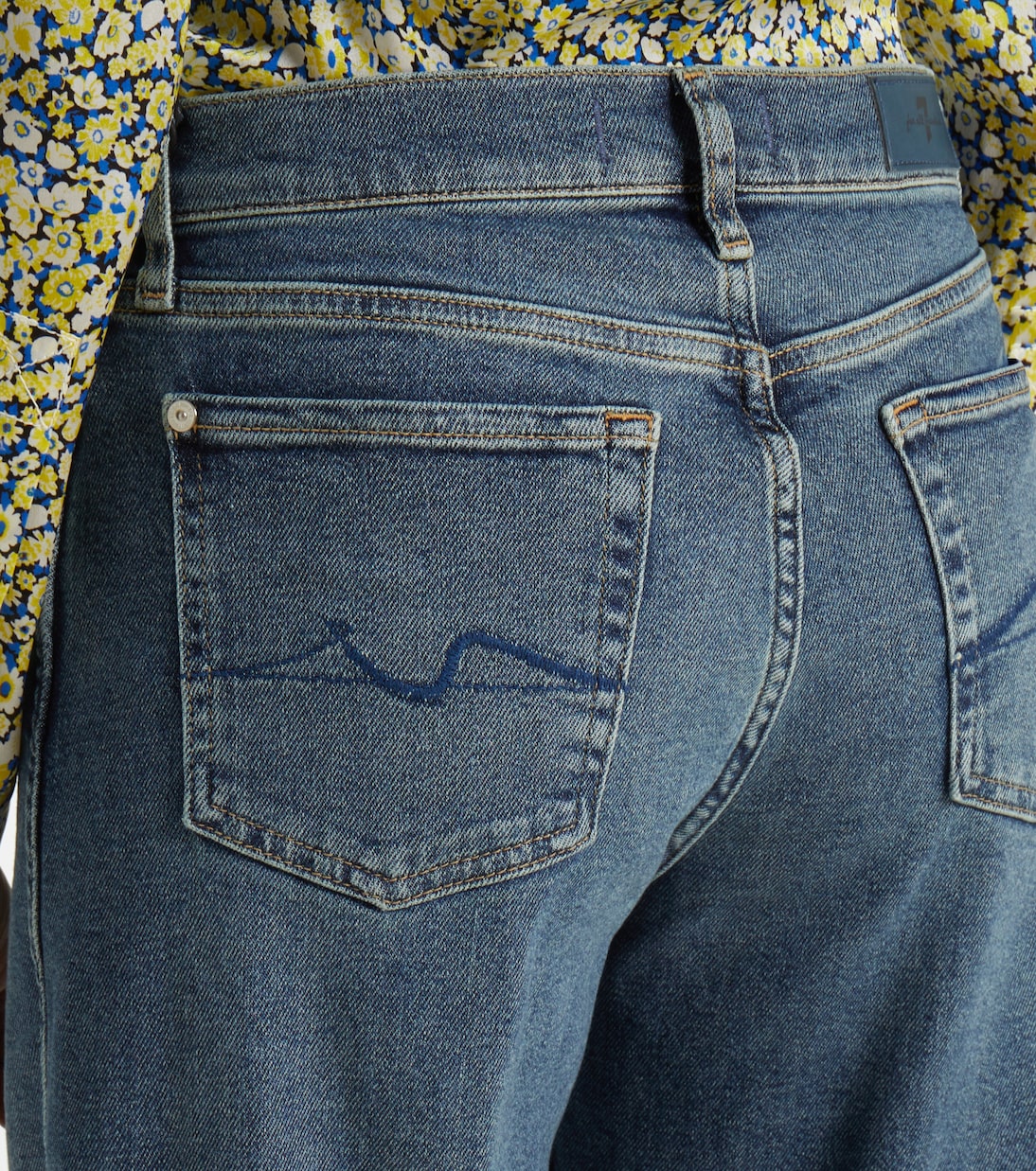 High-Rise Wide-Leg Jeans Luxe Vintage | 7 For All Mankind