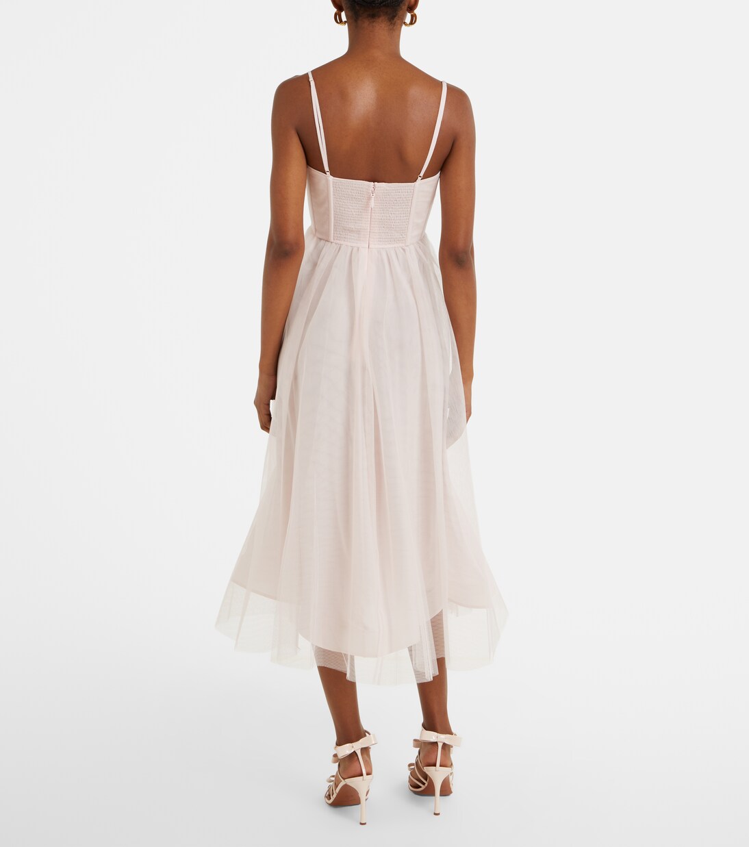 Vestido corsé de tul | Zimmermann