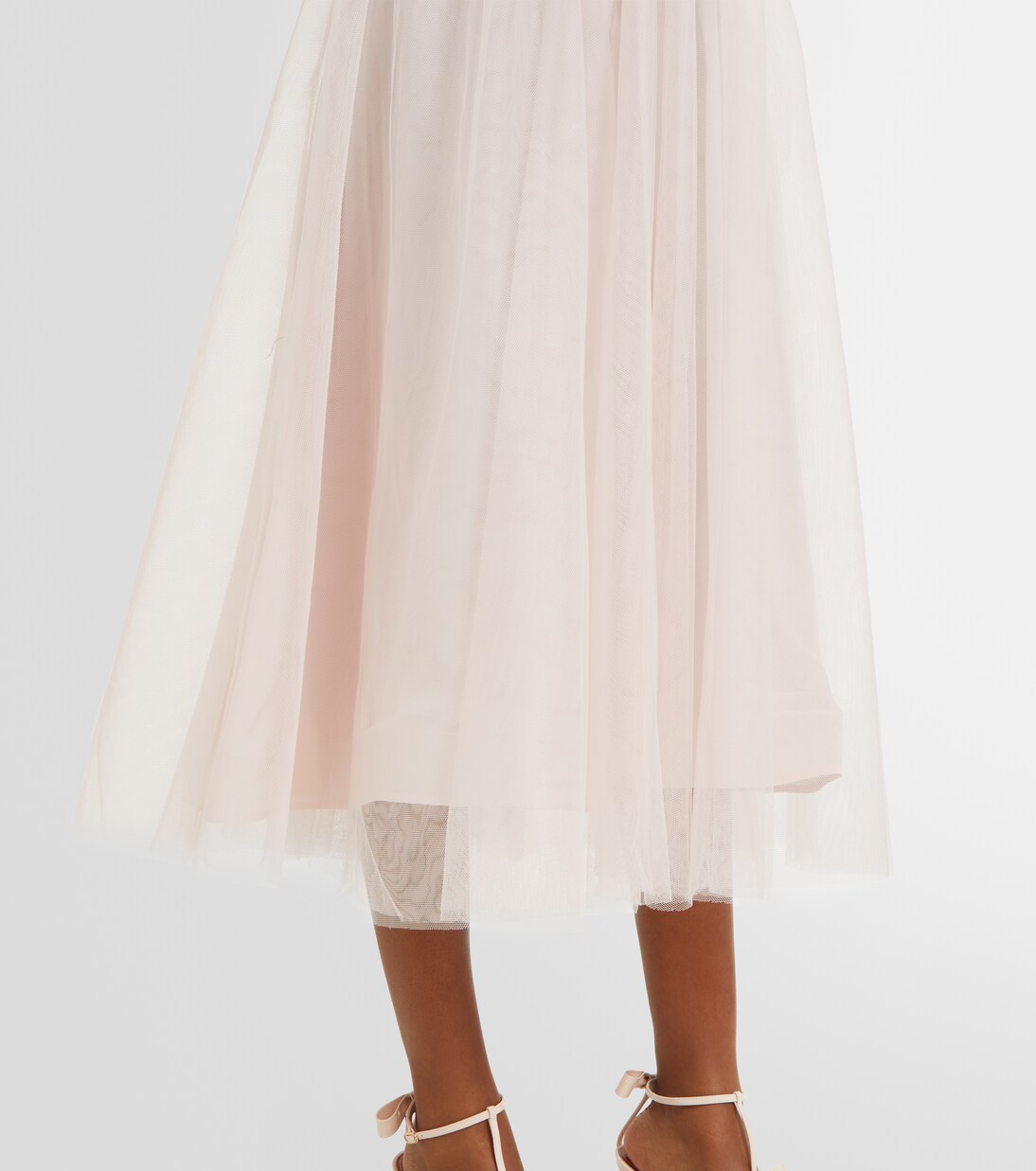 Vestido corsé de tul | Zimmermann