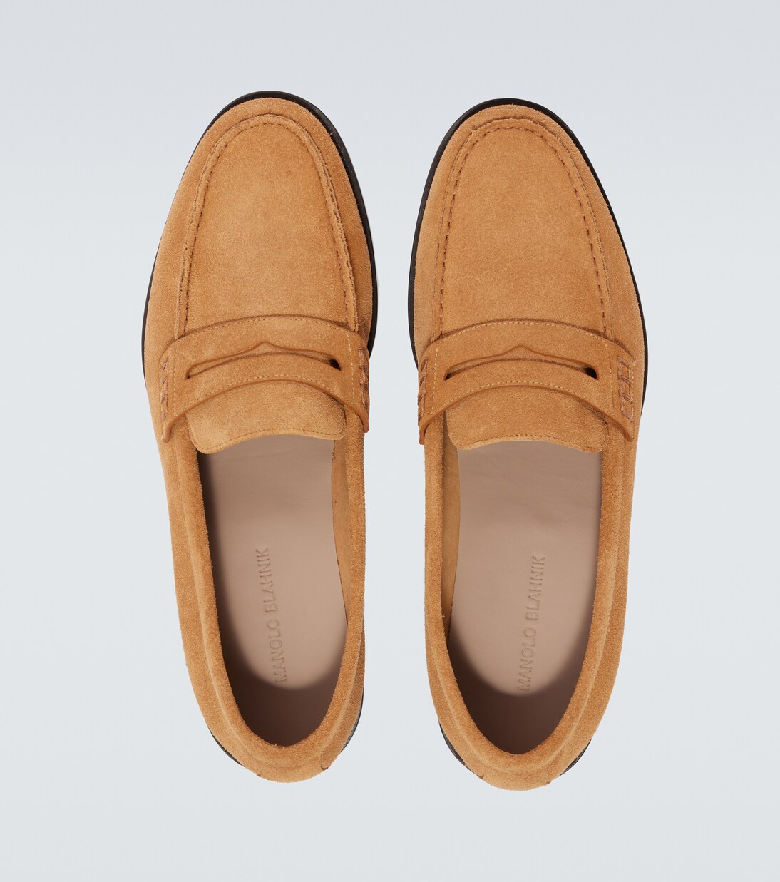 Mocassini Perry in suede | Manolo Blahnik