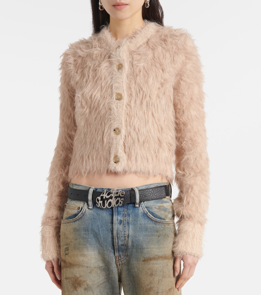 Cardigan aus Faux Fur | Acne Studios