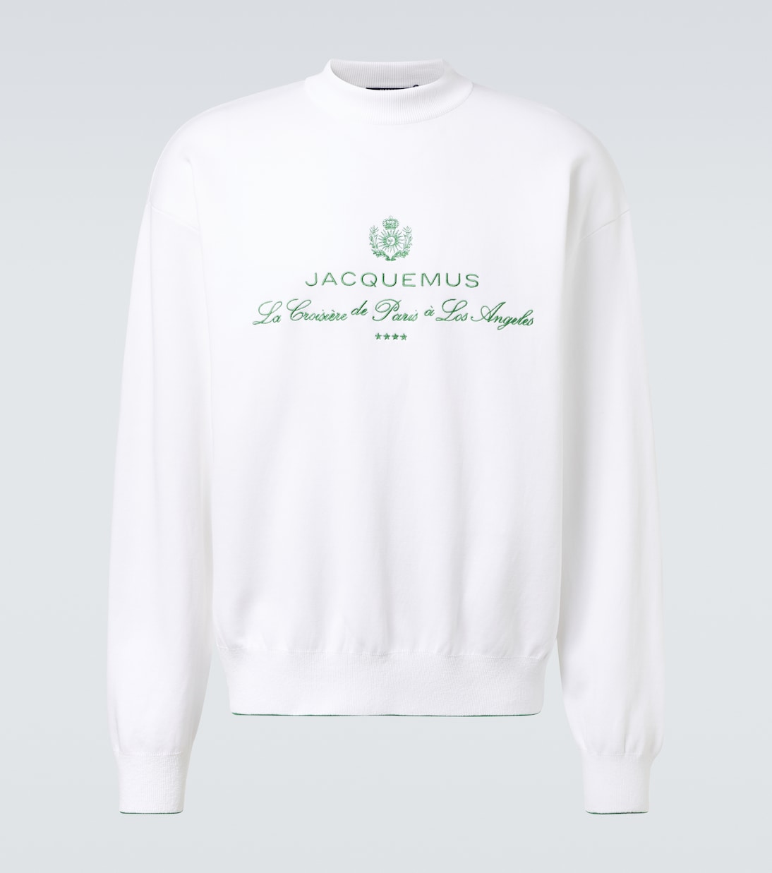 Venice logo embroidered sweatshirt  | Jacquemus