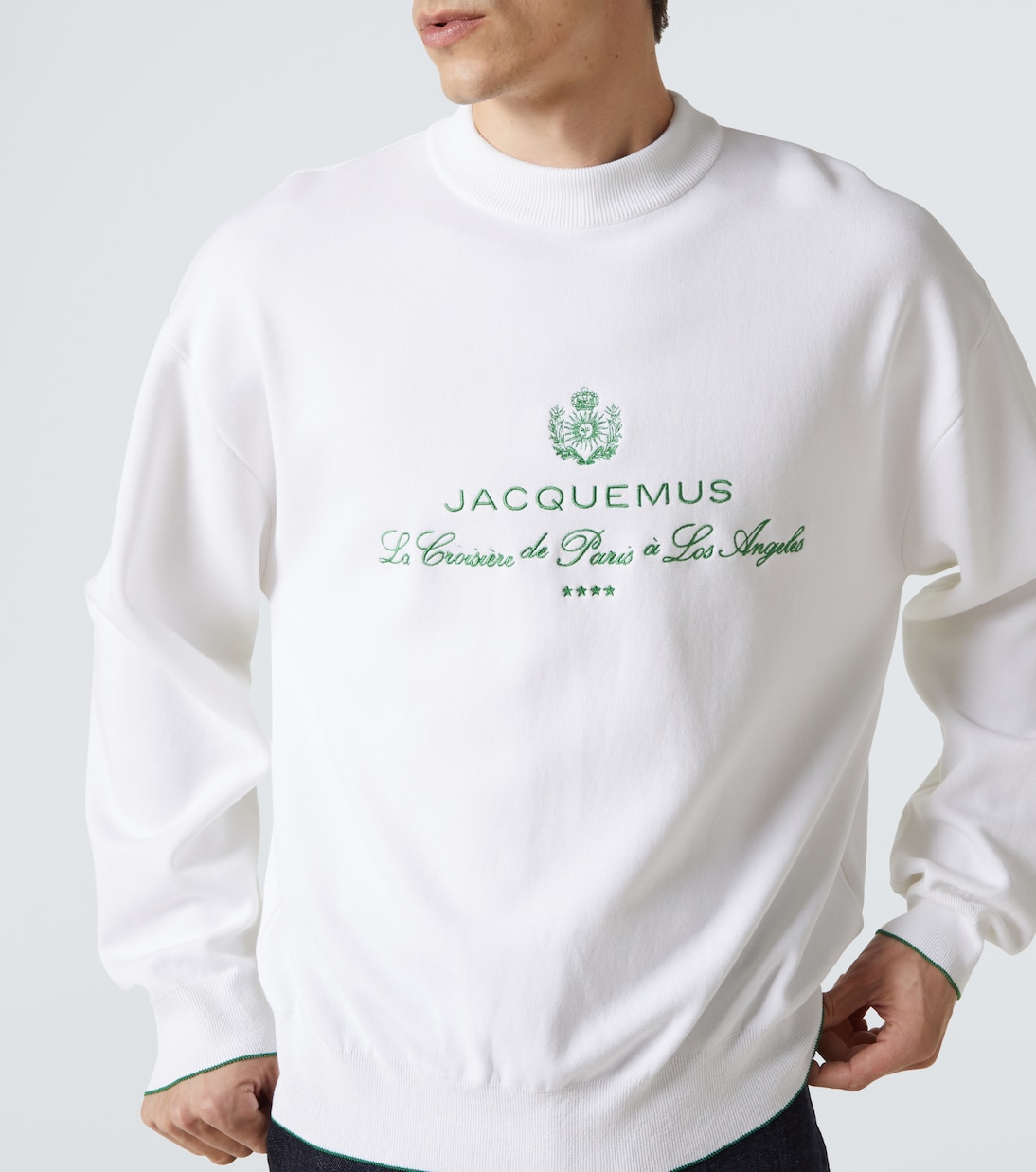 Venice logo embroidered sweatshirt  | Jacquemus