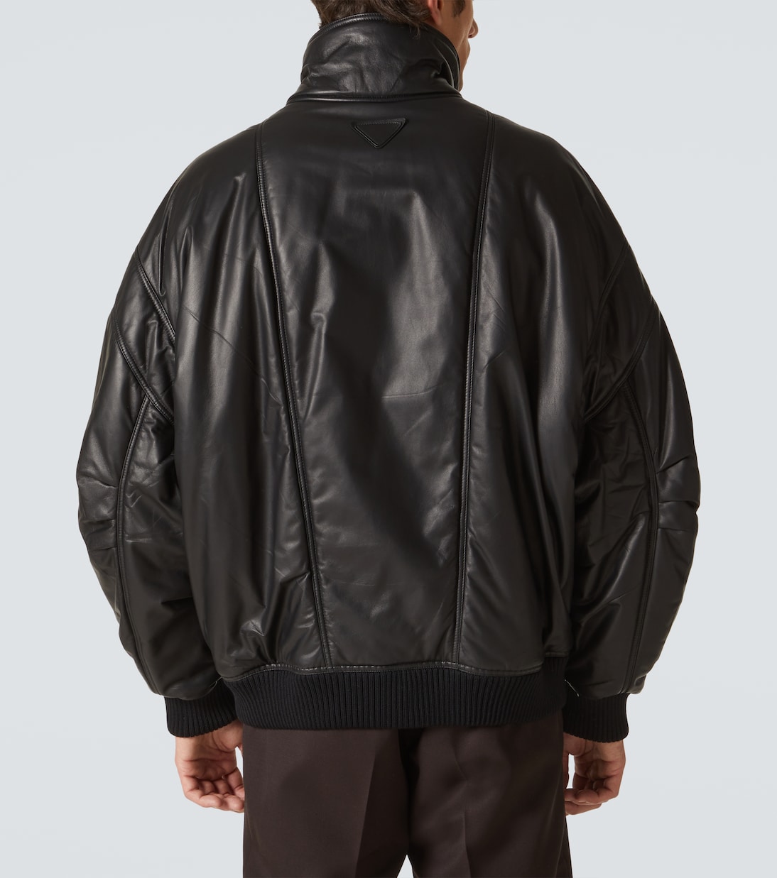 Bomberjacke aus Leder | Prada