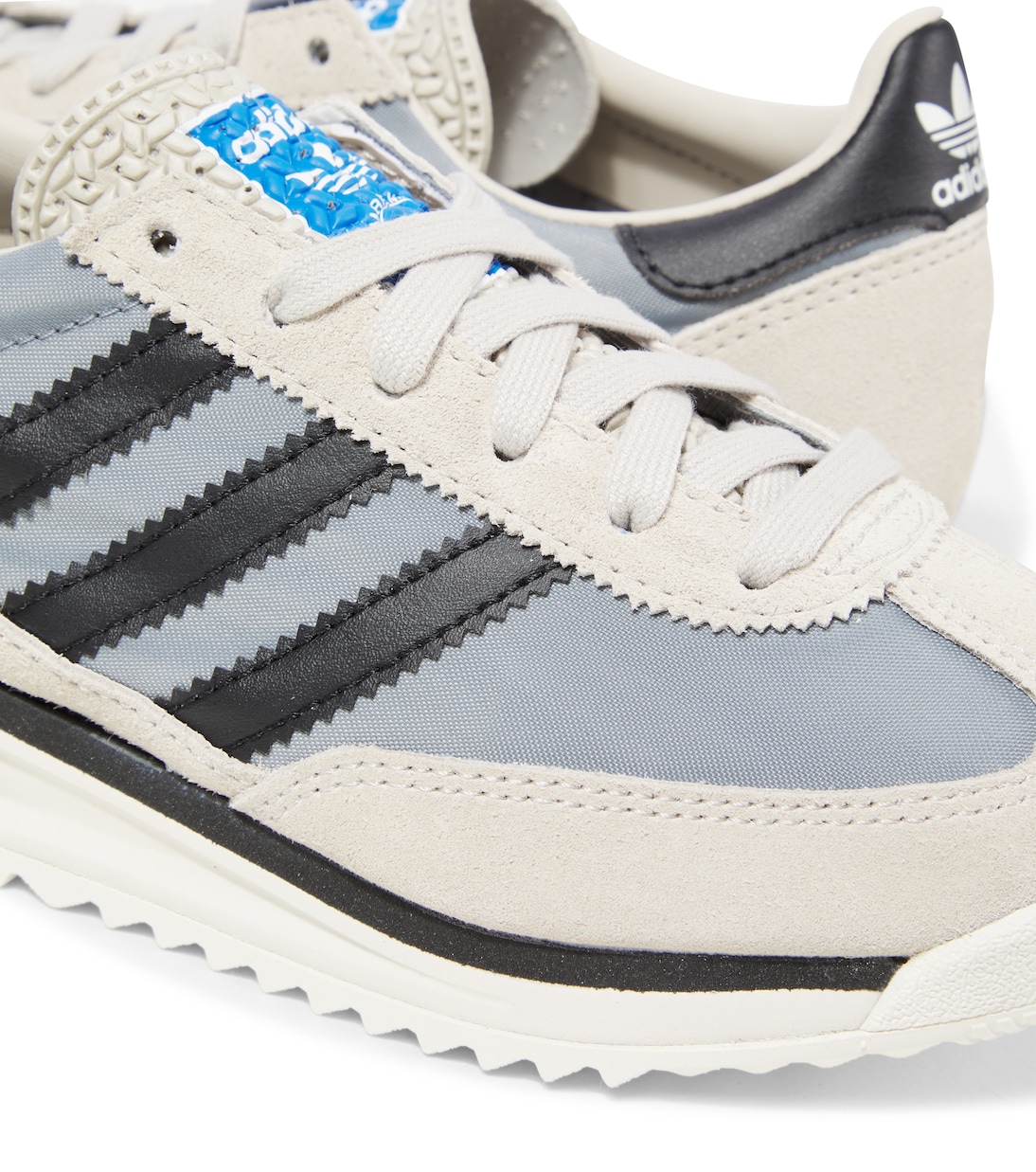 SL 72 RS suede-trimmed sneakers | Adidas Originals Kids