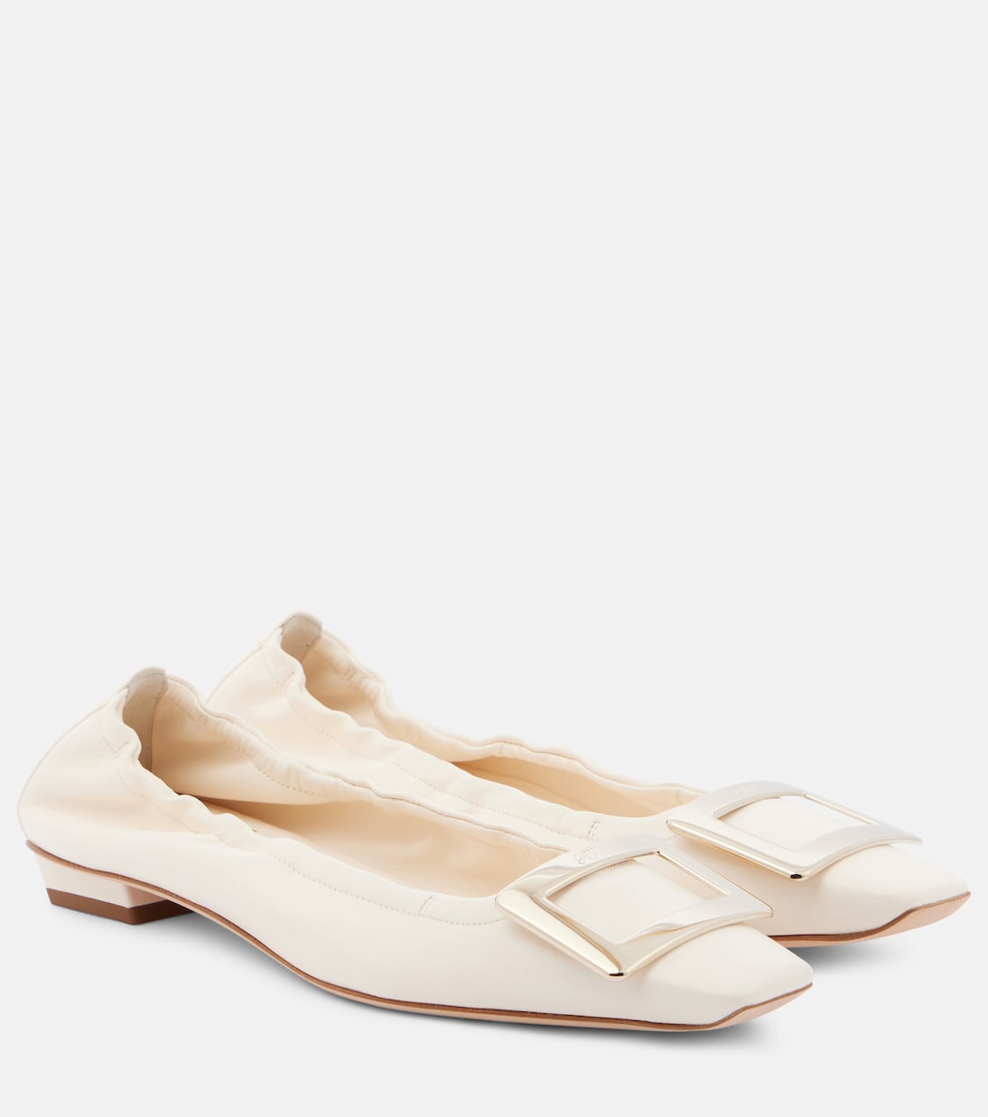 Belle Vivier leather ballet flats | Roger Vivier