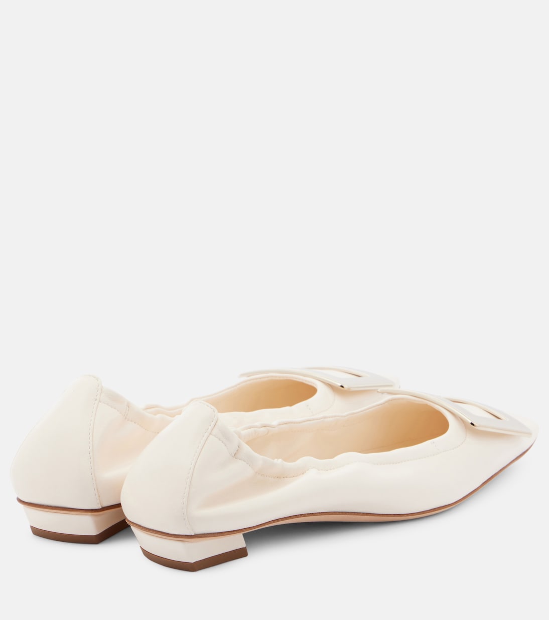 Belle Vivier leather ballet flats | Roger Vivier