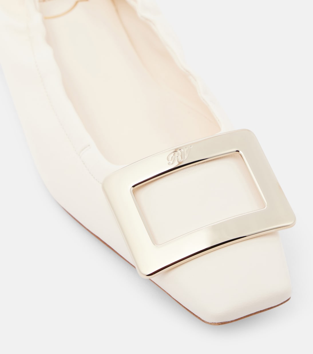 Belle Vivier leather ballet flats | Roger Vivier