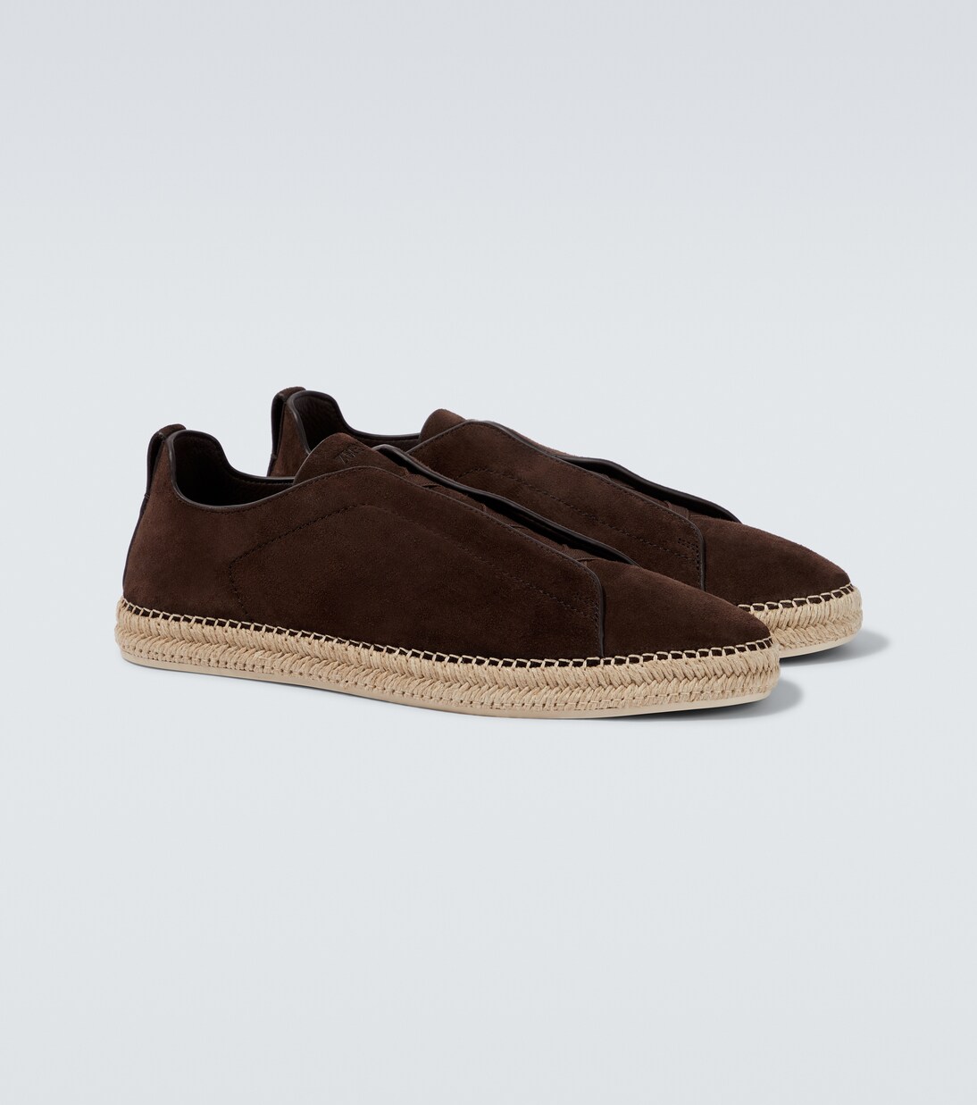 Triple Stitch suede espadrilles | Zegna