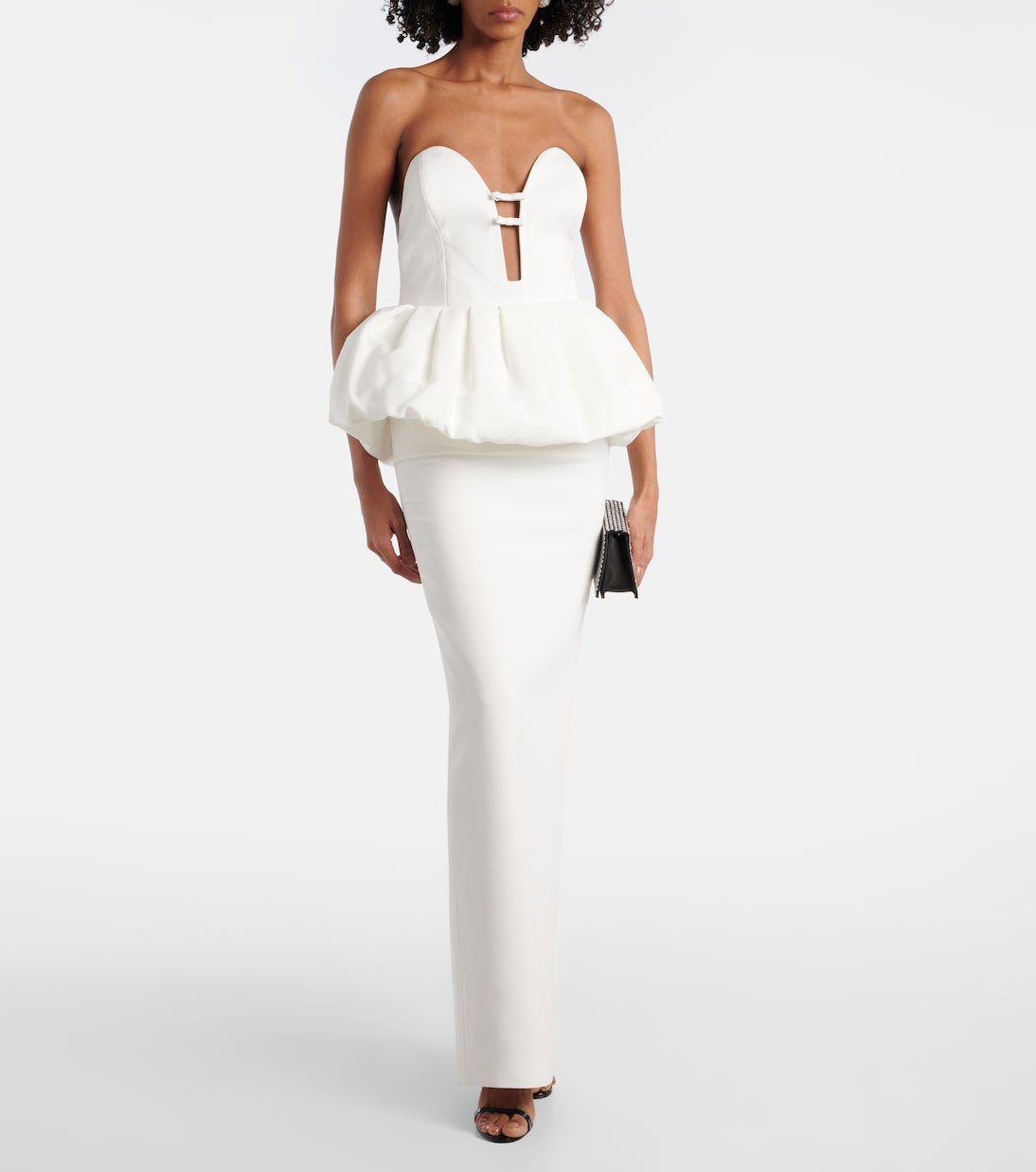 Lia peplum gown | The New Arrivals Ilkyaz Ozel