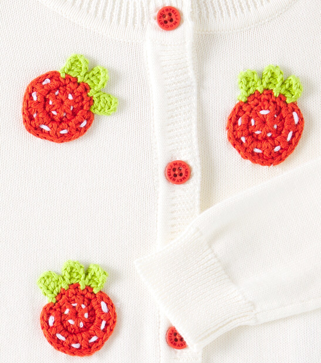 Embroidered cotton cardigan | Stella McCartney Kids