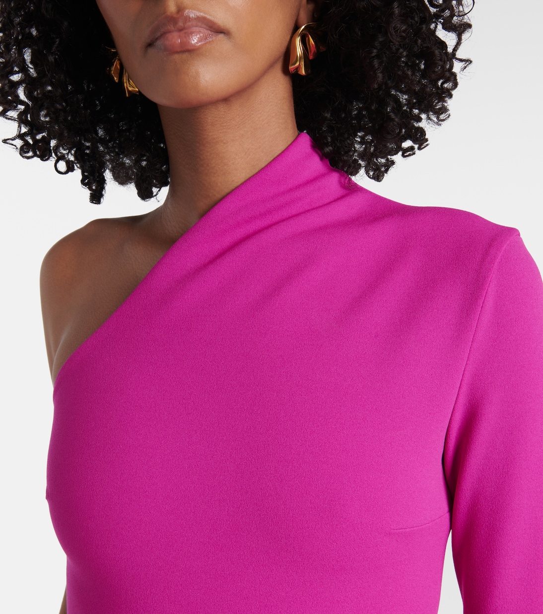 Robe longue Joana asymétrique | Solace London