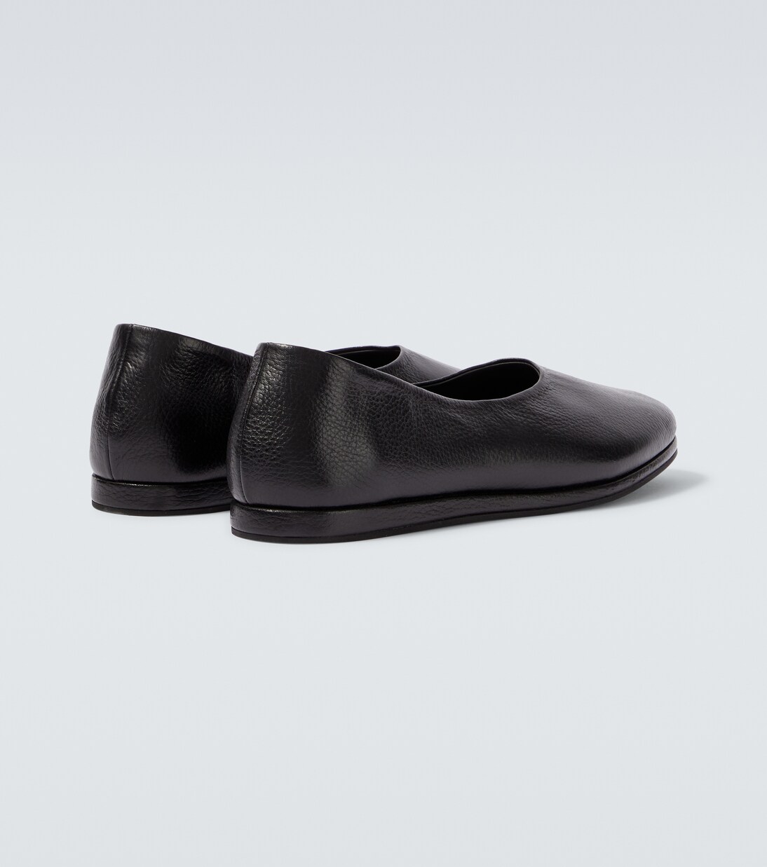 City leather slip-on shoes | Saman Amel