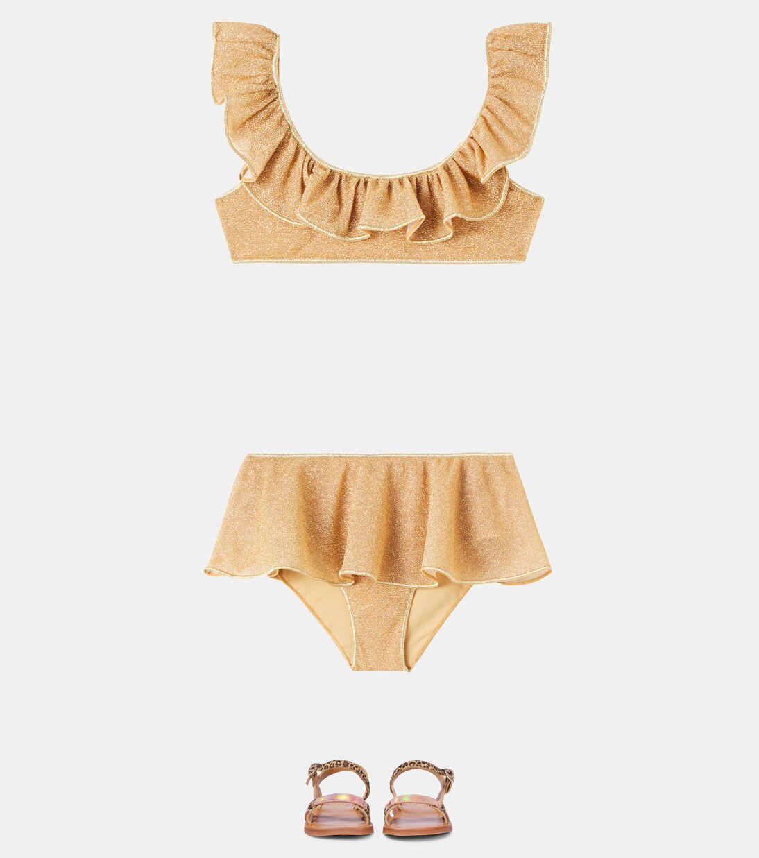 OseMini Lumière ruffled bikini | Oséree Kids
