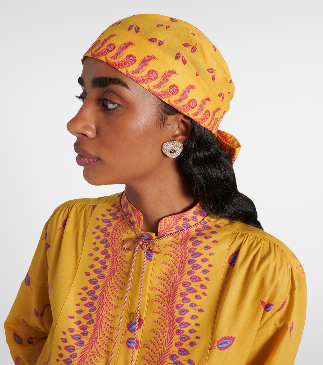 Haar-Tuch Escape aus Baumwolle und Seide | Valentino