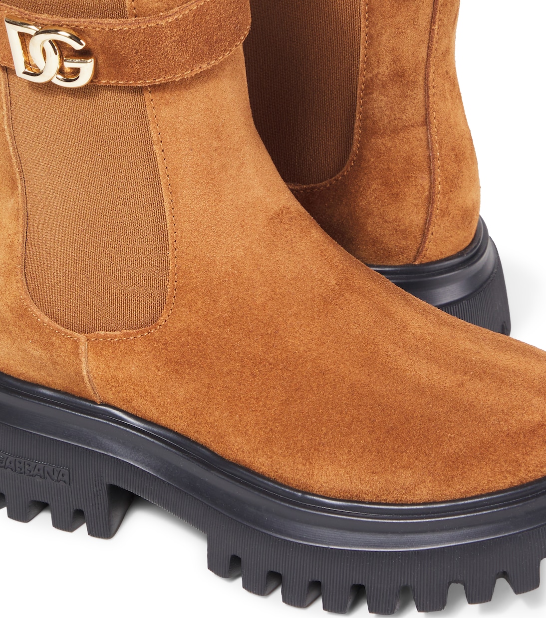 DG leather ankle boots | Dolce&Gabbana Kids