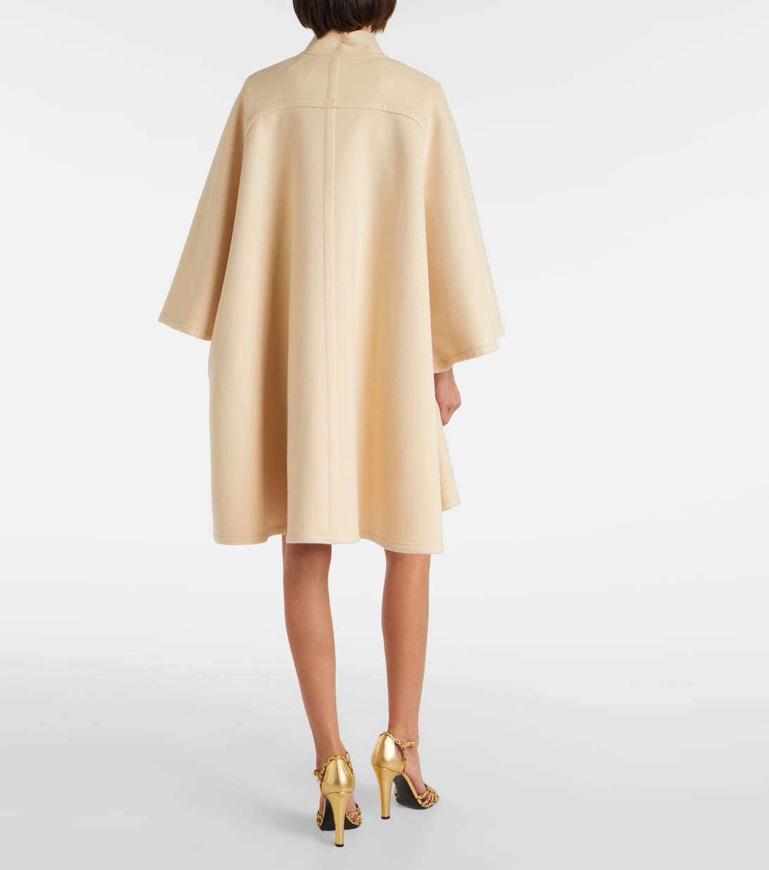 Abrigo de Crepe Couture con lazos | Valentino