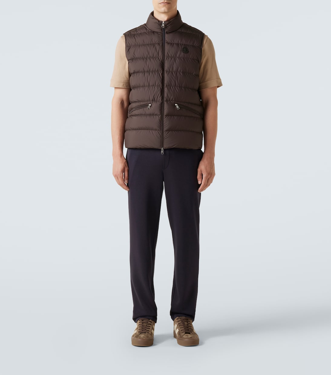 Pantalones pantalones slim cropped de jersey | Moncler