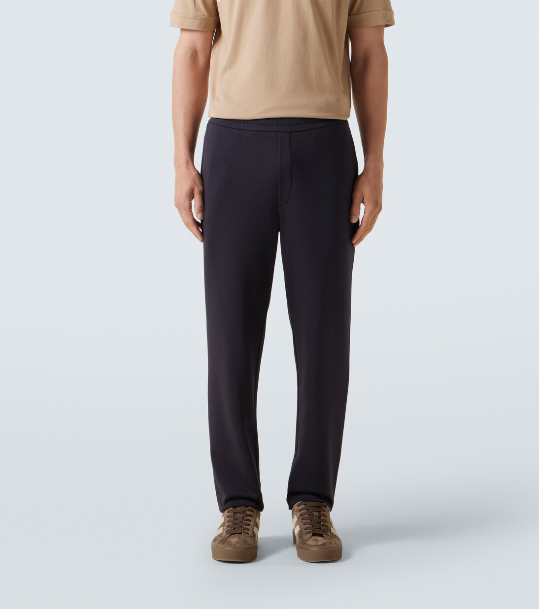 Pantalones pantalones slim cropped de jersey | Moncler