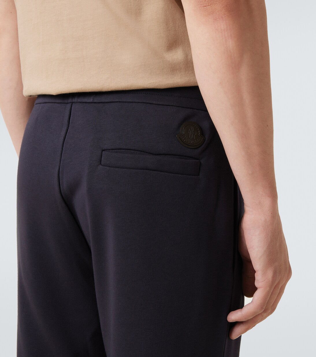 Pantalones pantalones slim cropped de jersey | Moncler