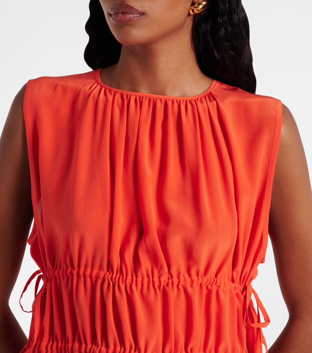 Minikleid Como aus Seiden-Crêpe | Asceno