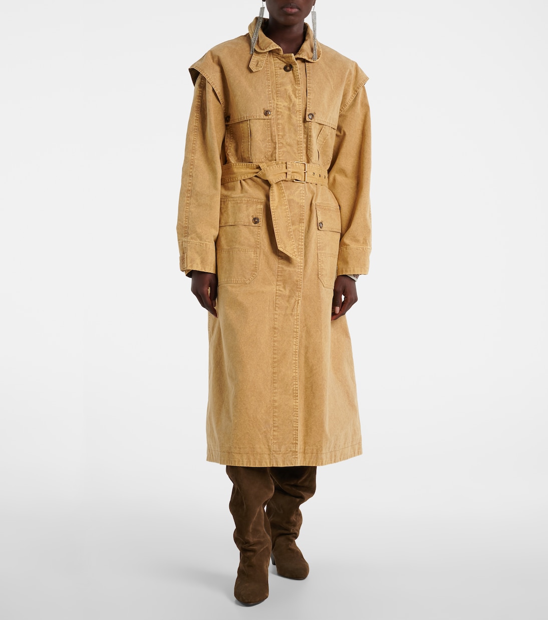 Trenchcoat Michaela aus Denim | Marant Etoile