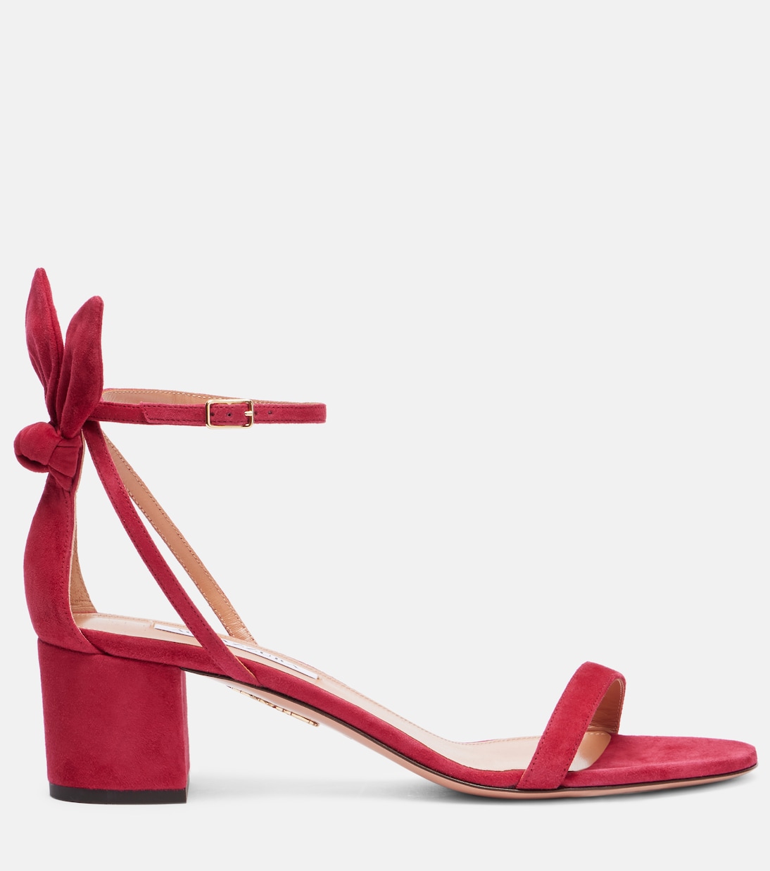 Bow Tie 50 suede sandals | Aquazzura