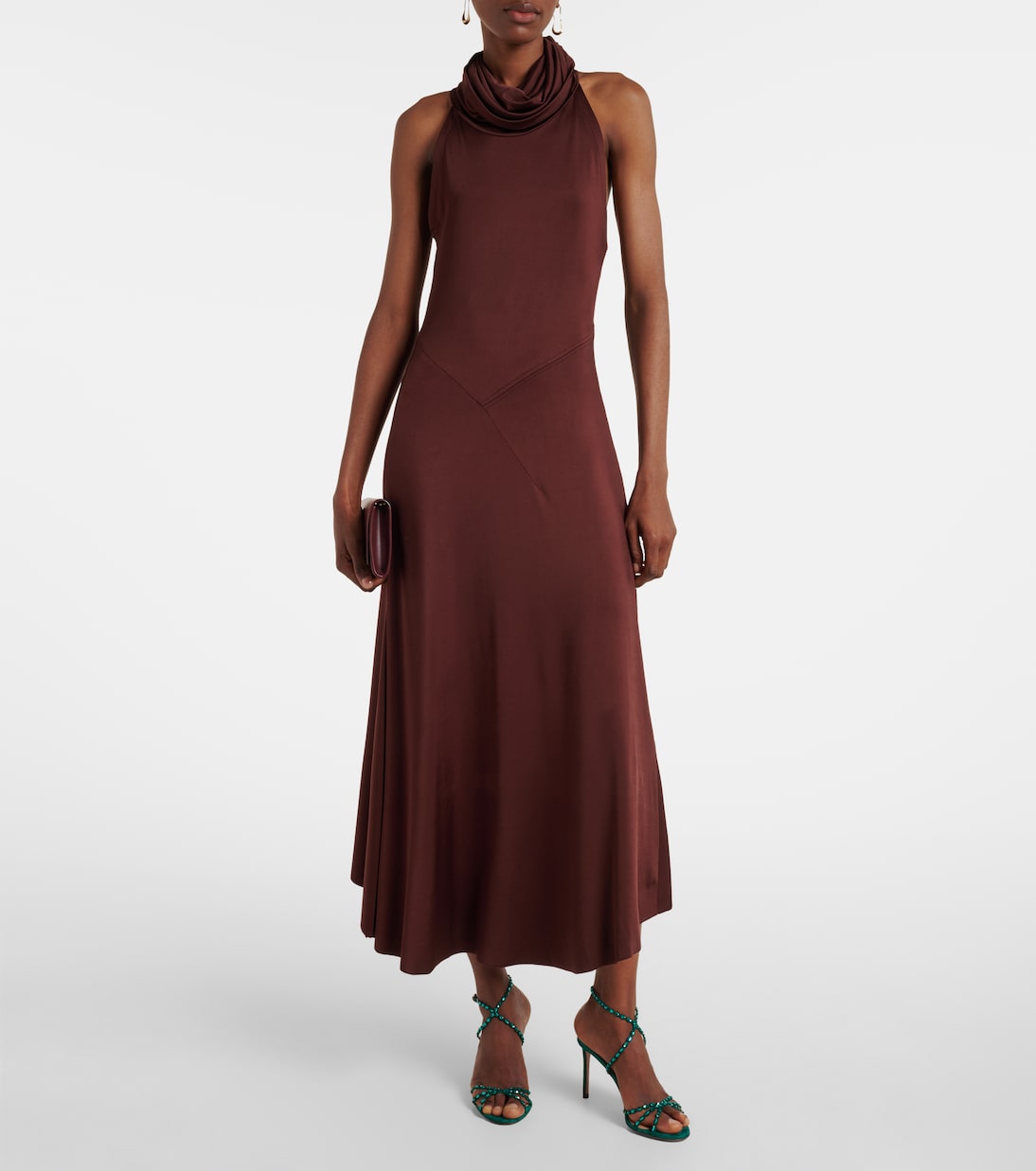 Sandalen Love Struck aus Leder mit Kristallen | Aquazzura