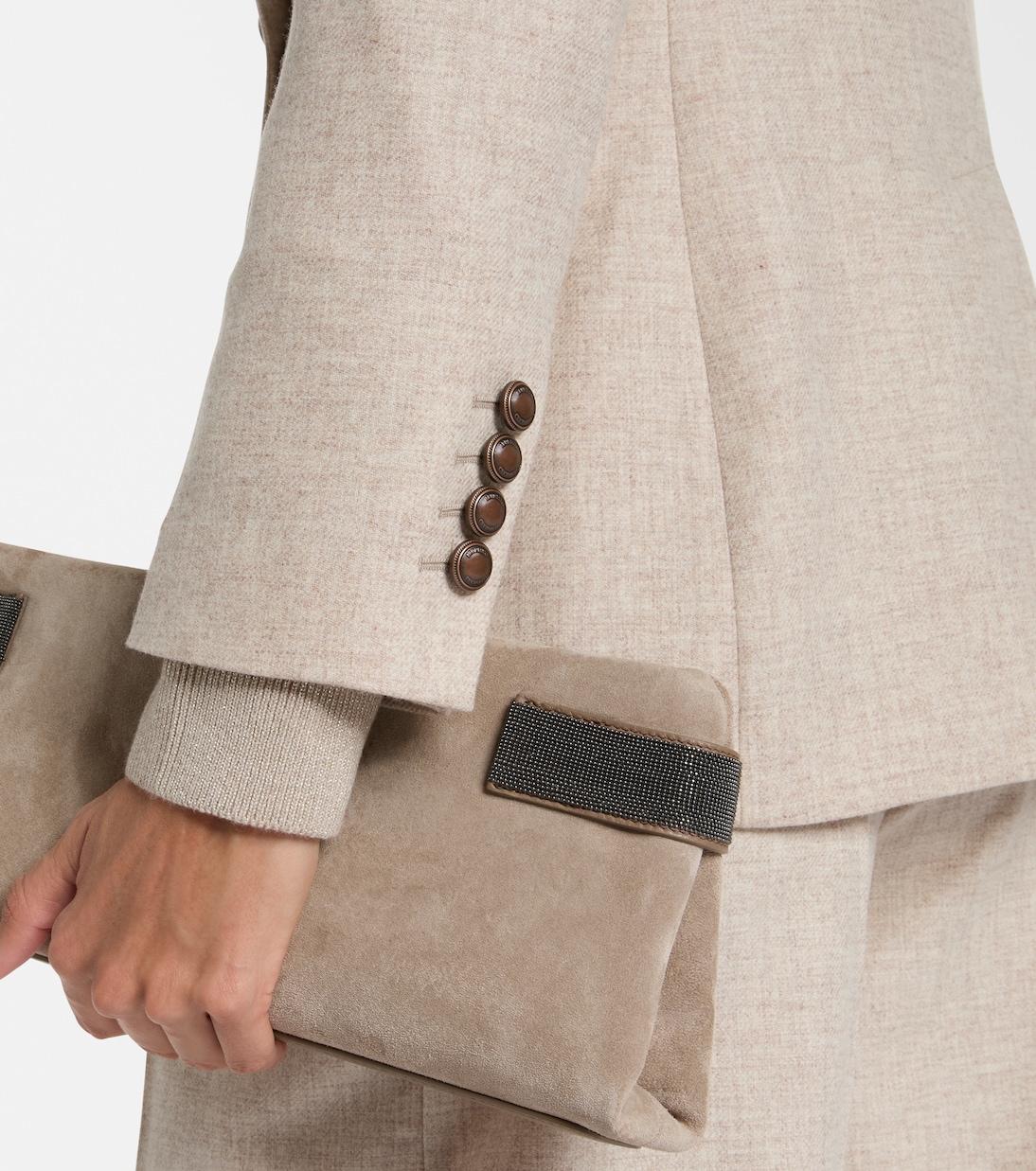 Blazer aus Wolle und Kaschmir | Brunello Cucinelli