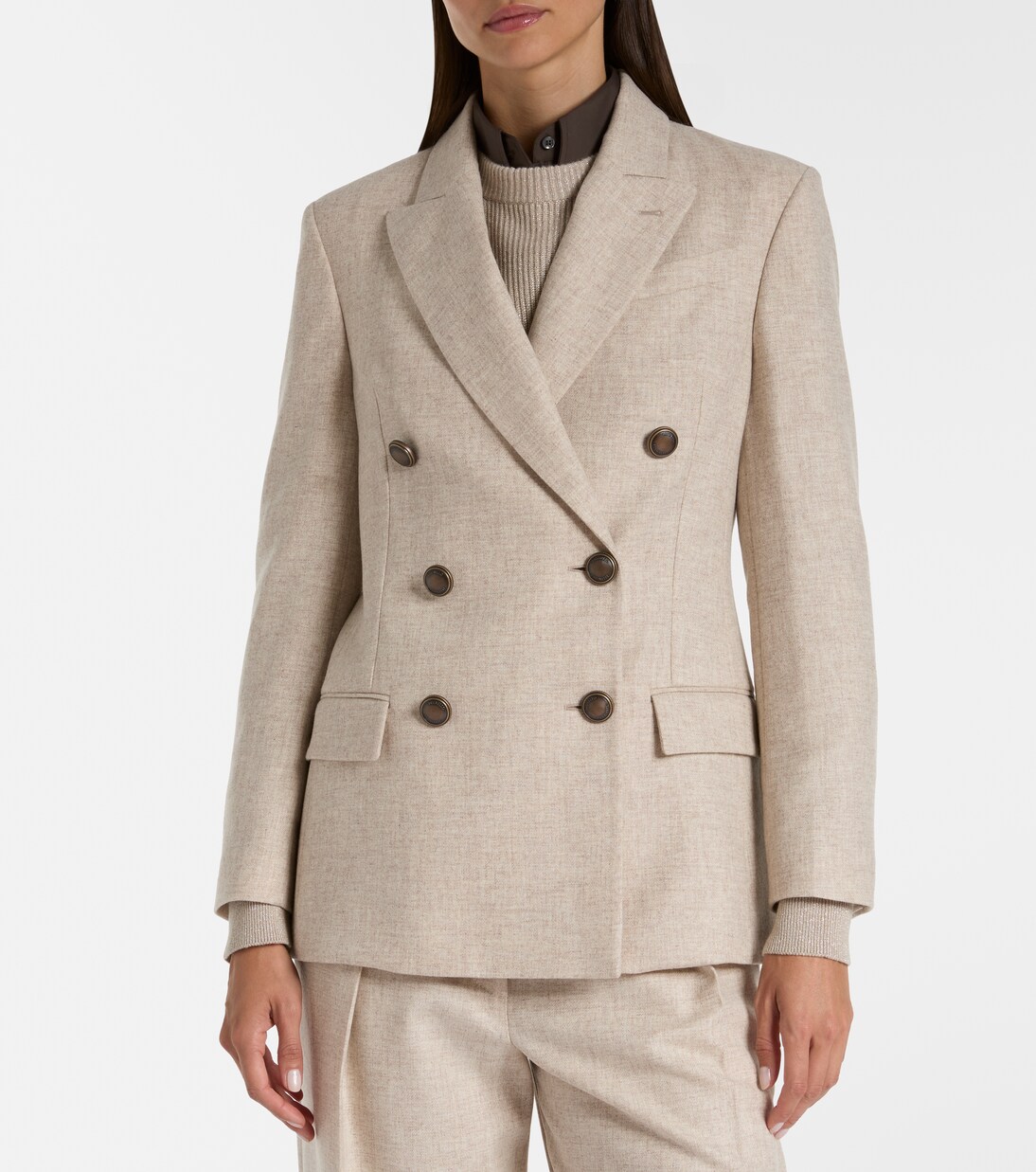 Blazer aus Wolle und Kaschmir | Brunello Cucinelli