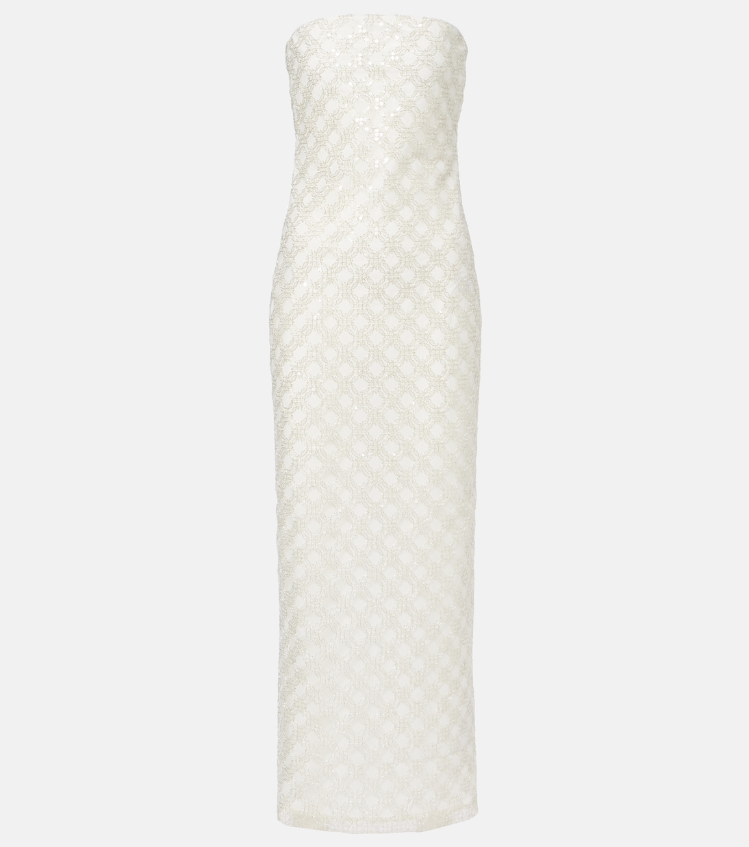 Embellished strapless maxi dress | Rotate