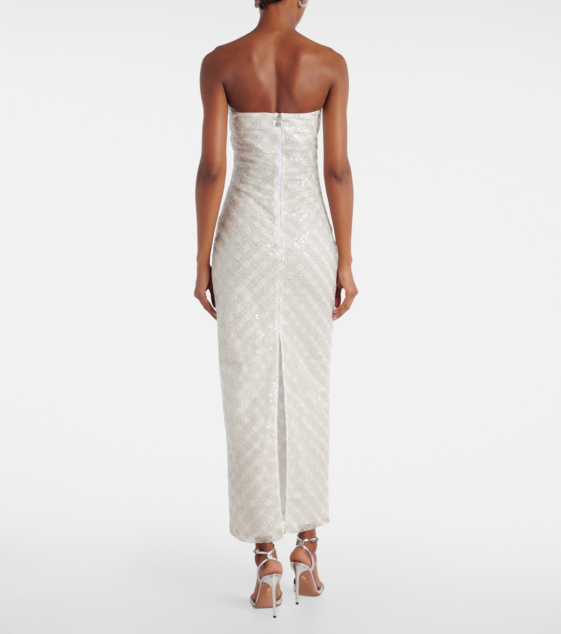 Embellished strapless maxi dress | Rotate