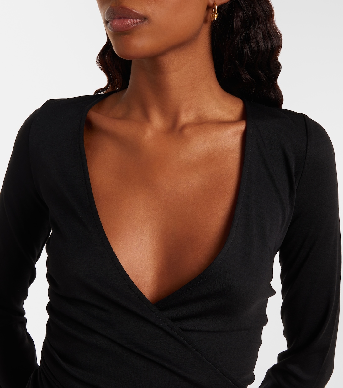 Nigella draped wool bodysuit | Max Mara