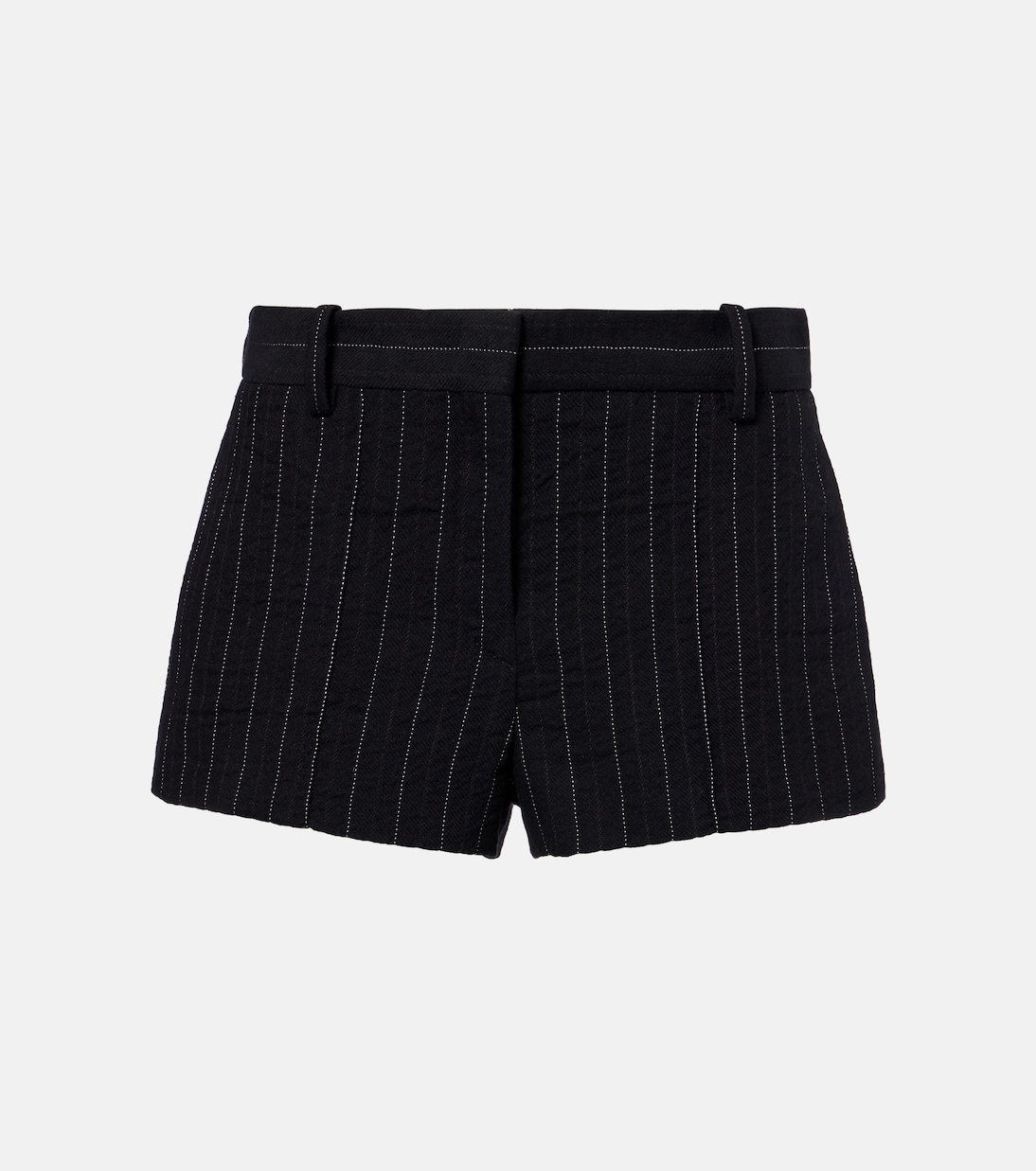 Shorts gessati Melody in cotone e lana  | Isabel Marant