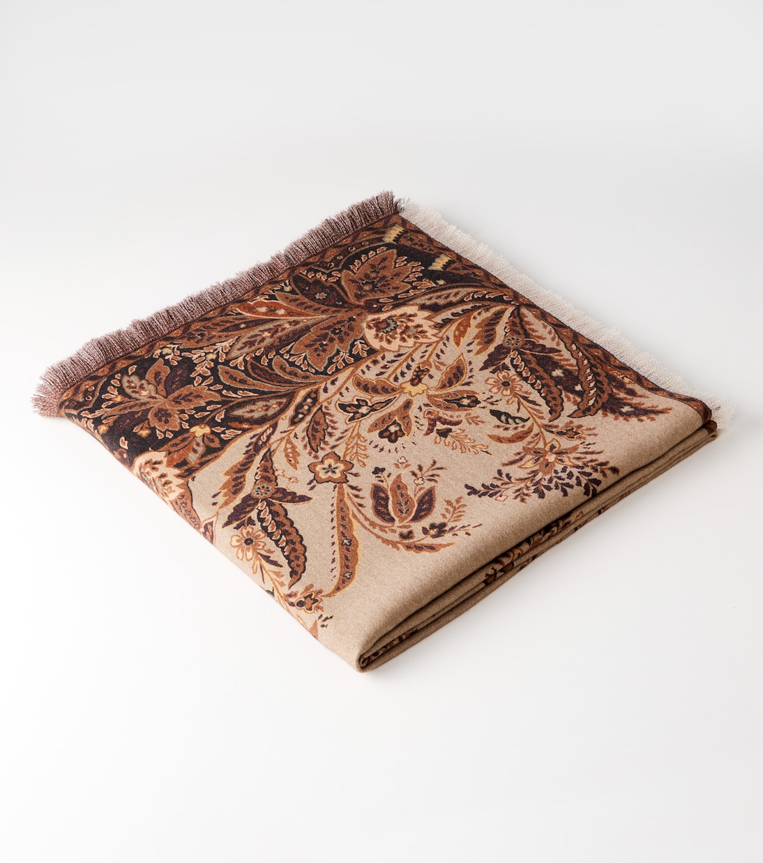Clergy Pegaso floral wool throw | Etro
