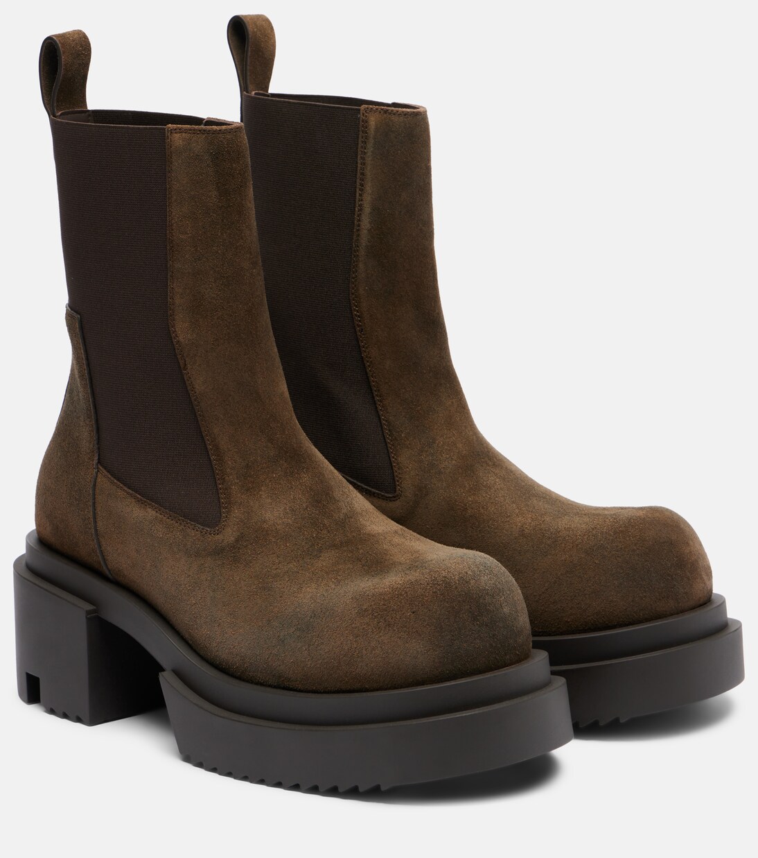 Beatle suede Chelsea boots | Rick Owens