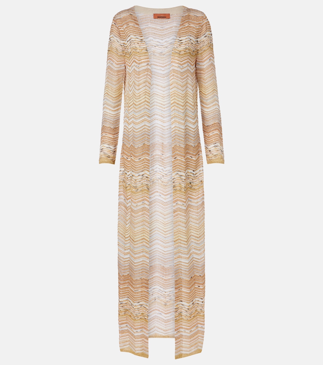 Zigzag lamé cardigan | Missoni