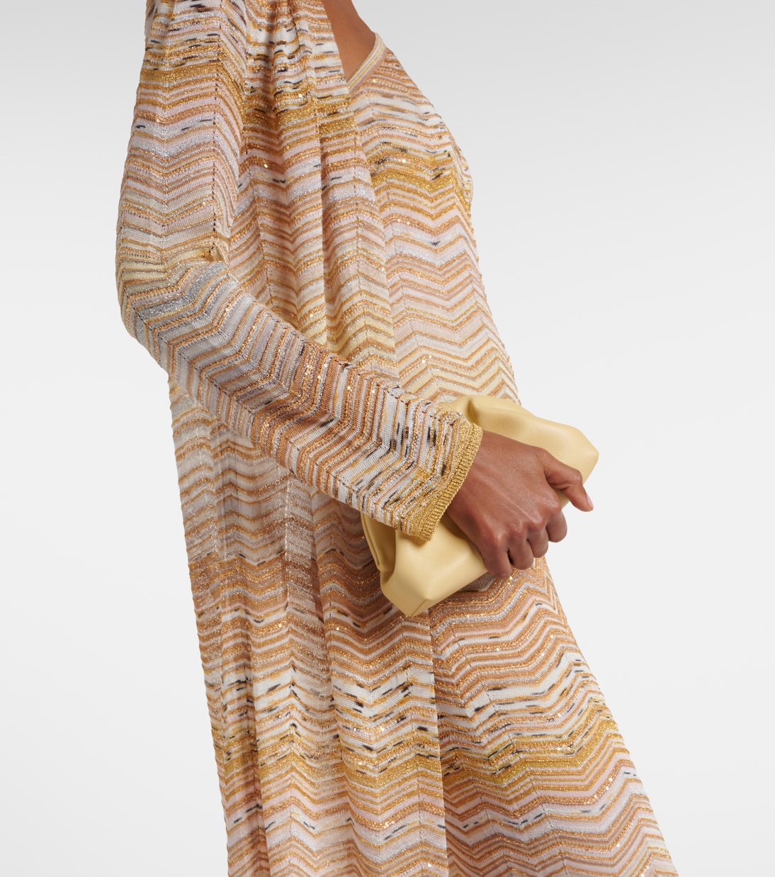 Zigzag lamé cardigan | Missoni