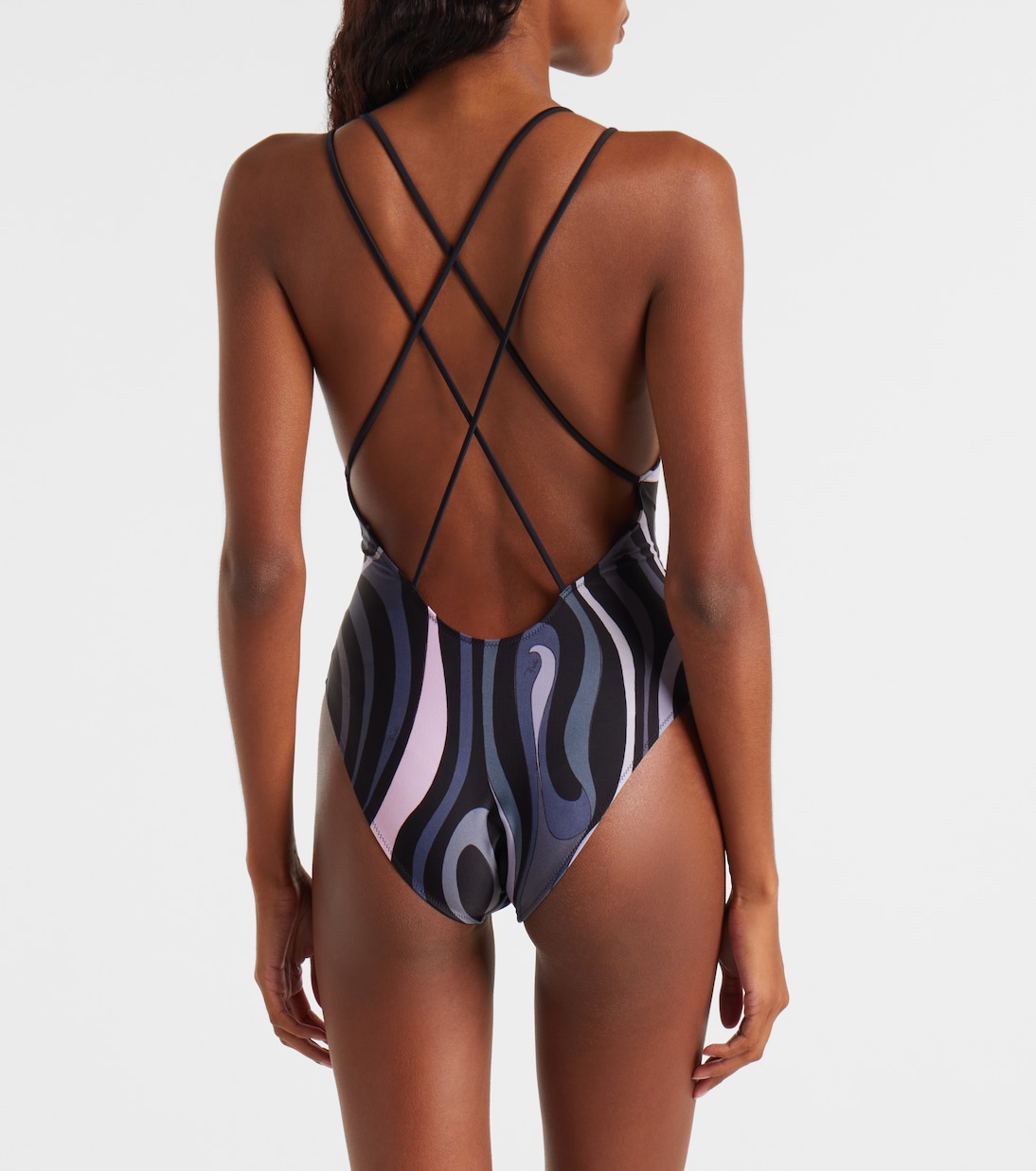 Marmo连体泳衣 | Pucci