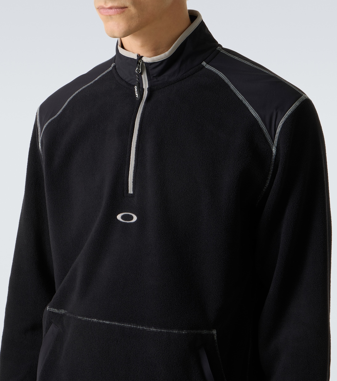 Butter Tech fleece zip-up sweatshirt | Oakley